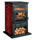 POELE A BOIS CHAMONIX XXL acier ceramique