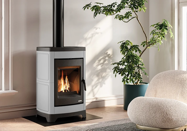 Poêle à bois Palazzetti Charlotte 10G — céramique