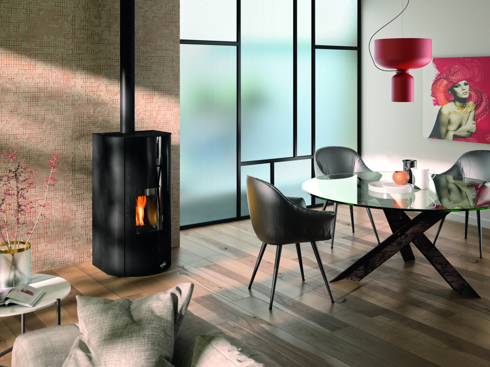 Poêle à granulés Godin Lurus 2 6kW